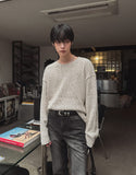Luke Wide Round Neck Knit