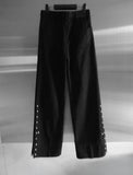 Mobel Snap Roll-up Cotton Pants