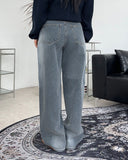 Dinan Pocket Washing Denim Pants