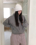 Moa Two Way Check Hood Zip-Up