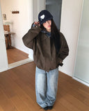 Jeran Overfit Suede Jacket
