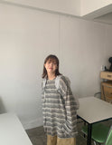 [unisex] Chels Summer Linen Vintage Over Long Sleeve Tee