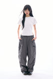 Utility cotton ribstop cargo pants