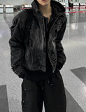 Cray Denim Hood Jacket