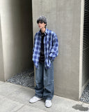 pastel overcheck shirt
