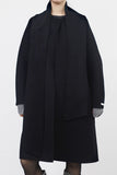 Romian muffler handmade long coat