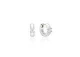 Essence Silver (W) Lab Diamond Mono One-Touch Earrings_0.2CT