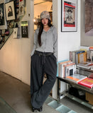 Benny Semi-Crop Hooded Cardigan