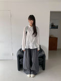 Dilmecca Frill Long Sleeve Shirt Blouse