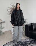 Coven Nylon Pintuck Cargo Pants