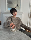 Core Brush Stripe Knit