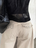 Crinkle Wide Pants