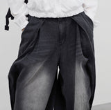 (Unisex) Tonen incisional balloon pants