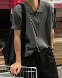 Cardigan short sleeve knit