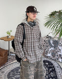 Heady Wrinkle Check Shirt