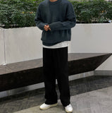 Weather Wool Wide Slacks