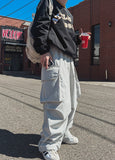 F/W balloon cargo nylon pants