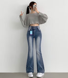 4-Season Washing Span Bootcut Denim Pants