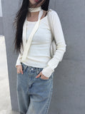[Muffler Set] Niven Muffler One Off Slim Knit Set