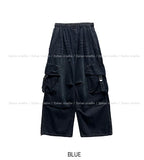 Treats Buckle Cargo Denim Pants