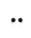 Penidor NEW Silver (W) Earrings Onyx