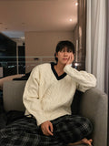 Look Cable Long Sleeve Knit