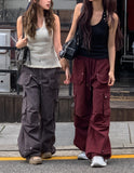 [Plan] Dope multi-pocket parachute cargo pants