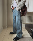 Danvent Washing Bootcut Wide Denim