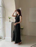 Cezanne flare banding sleeveless one piece