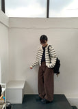 Lobz Sprife Collar Buckle Cardigan