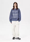 MULTI-LOGO PIGMENT SWEATSHIRT