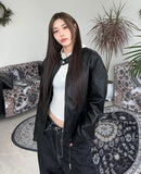 Nev biker leather jacket