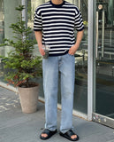Four Season Stand Semi Wide Denim Pants