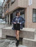 Kenin incision cargo miniskirt