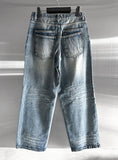(Unisex) Lumen Double Pocket Washed Denim