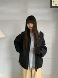 [unisex] Caranne Color Matching Hood Bomber Jacket
