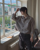Serven Vintage Check Crop Shirt