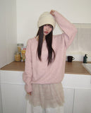 Enel Vintage Shirring Pleated Beanie