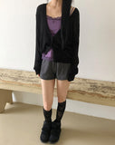 Zelle Deep V-Neck Cardigan