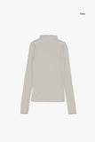 Lily half turtle-neck slim long sleeve