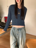 Archer Pintuck Balloon Wide Denim Pants