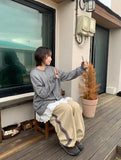 [unisex] Onui Round Over Knit Cardigan