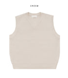 Bron V-neck Knit Vest