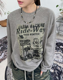Zeno Tractor Print Knit