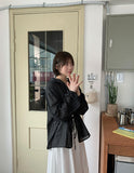 Pentle Summer Stripe See-through Hood Shirt