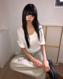 Bezen Roll-up Three Quarter T-shirt