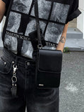 Real leather keyring