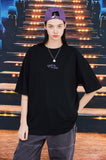 Non Slip Embroidery Short Sleeve T-shirt