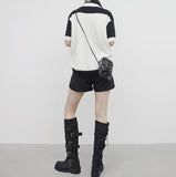 [NONCODE] Temin Pintuck Shorts (Belt Set)