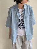 Yudel Basic Linen Short Sleeve Shirt